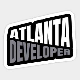 Atlanta Developer Shirt for Men and Women Sticker